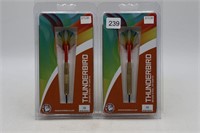 2 SET OF 3 THUNDERBIRD 22G DARTS