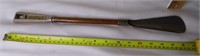 Vtg Metal & Wood Footjoy Shoe Horn