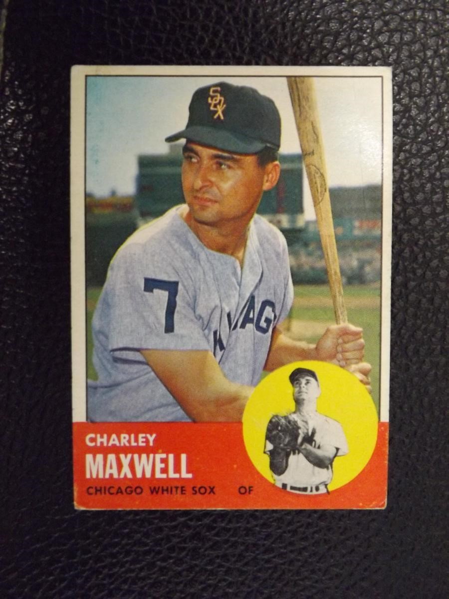 1963 TOPPS #86 CHARLEY MAXWELL WHITE SOX