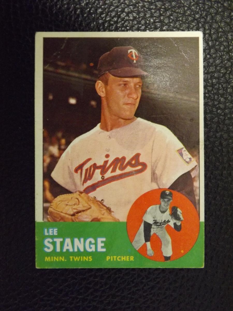 1963 TOPPS #246 LEE STANGE MINNESOTA TWINS