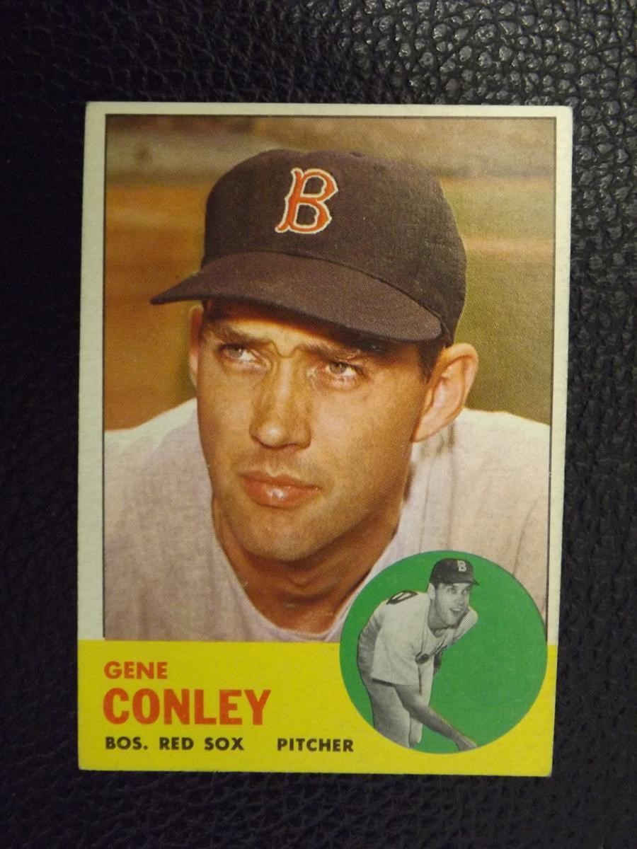 1963 TOPPS #216 GENE CONLEY BOSTON RED SOX