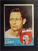 1963 TOPPS #140 FRANK LARY DETROIT TIGERS