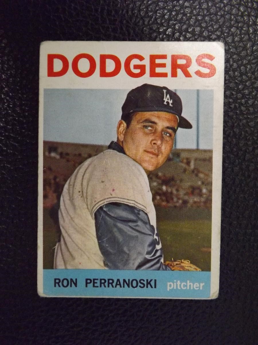 1964 TOPPS #30 RON PERRANOSKI DODGERS