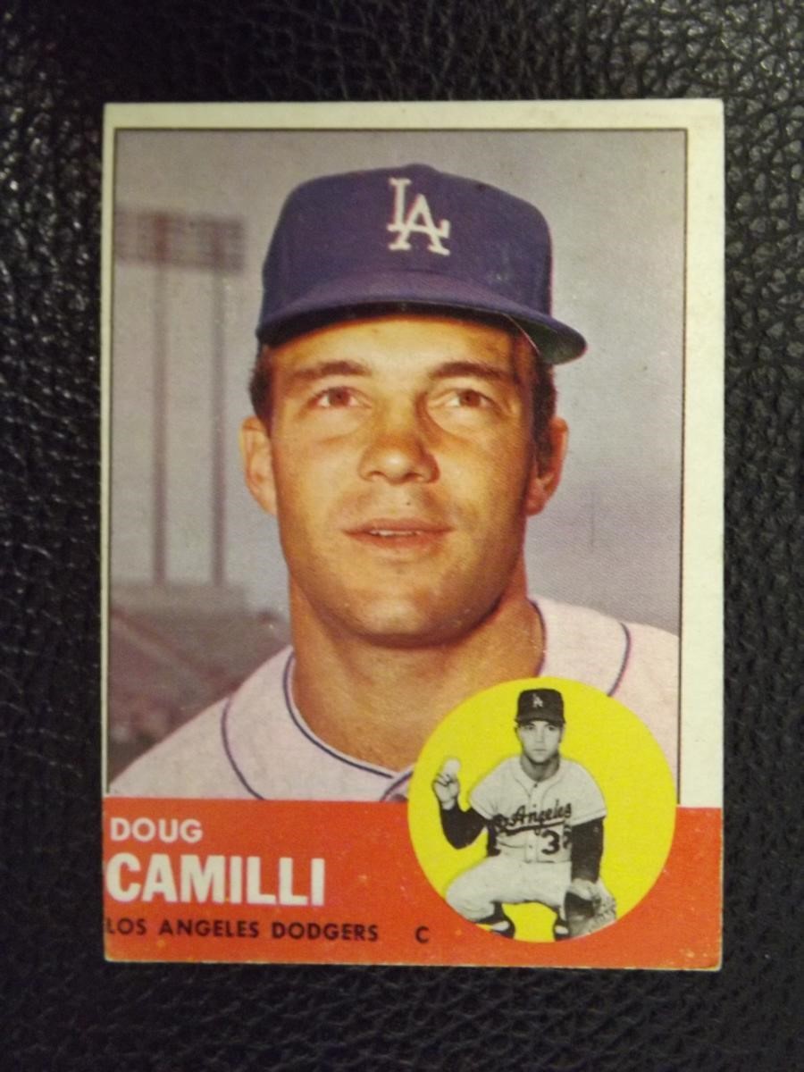 1963 TOPPS #196 DOUG CAMILLI DODGERS