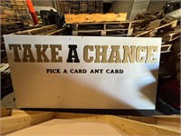 4 x 8 wooden sign