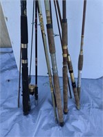 Lot of Rod & Reels