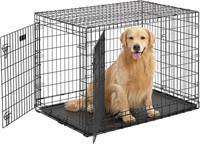 42' Dog Crate | Double Door Folding w/Divider