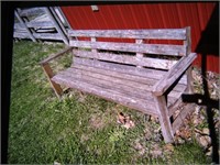 wood bench