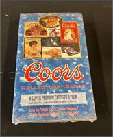 Sealed Coors Collectors Cards