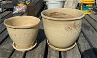 Ceramic Flower Pots ( NO SHIPPING)