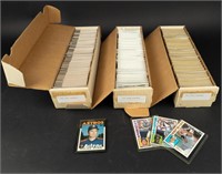 Lot Of 3 Boxes 1984 1986 1987 TOPPS MLB Cards