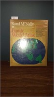 VINTAGE RAND McNALLY FAMILY WORLD ATLAS