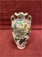 Nippon Made I Japan handled vase 12”