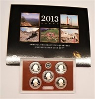 2013 America the Beautiful P, D (10 Pieces, 5