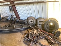 Scrap Iron (Includes an Old Mesh TV Dish), Tires