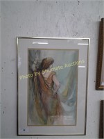 Narizzano Watercolor of woman