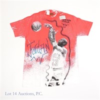 1990s Magic Johnson T's Jordan AOP T-Shirt (Tags)