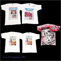 1990s Bulls Sun Times Tribune T-Shirts (Tags) (5)