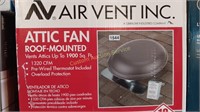 AIR VENT INC ATTIC FAN