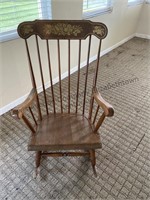 Rocking chair and cabinet approximately 38x 21