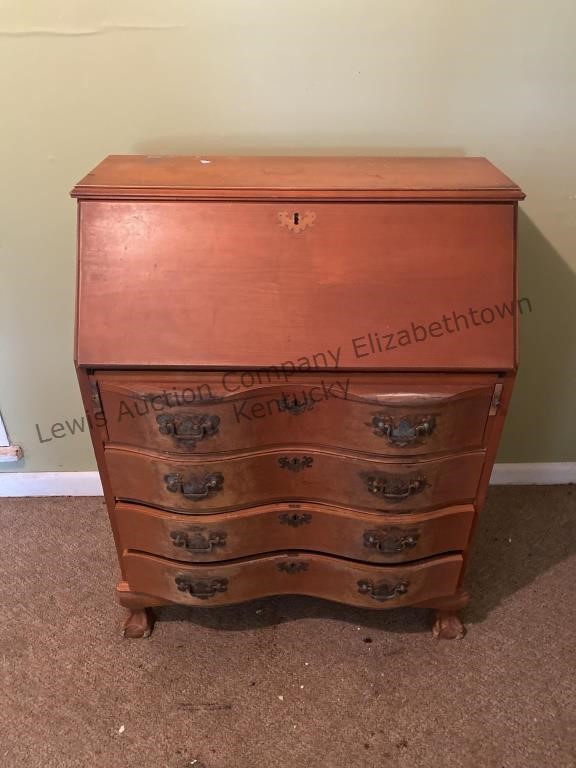 Vintage secretary, approximately 30x17x38 drawers
