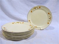 Group of 8 Jewel Tea plates