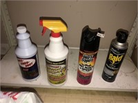 Wasp Spray ~ Hot Shot & Cleaner (Full Bottles~ 4)