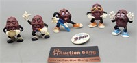 California Raisins Figures & Pin