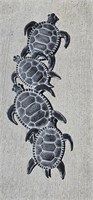 Metal Decorative Wall Hanging Turtles