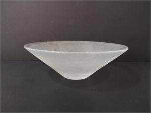 Kosta Boda Limelight Crystal Art Glass Bowl