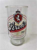 Strohs Beer glass