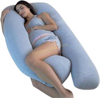 Pharmedoc U-Shape Pregnancy Pillow  Grey