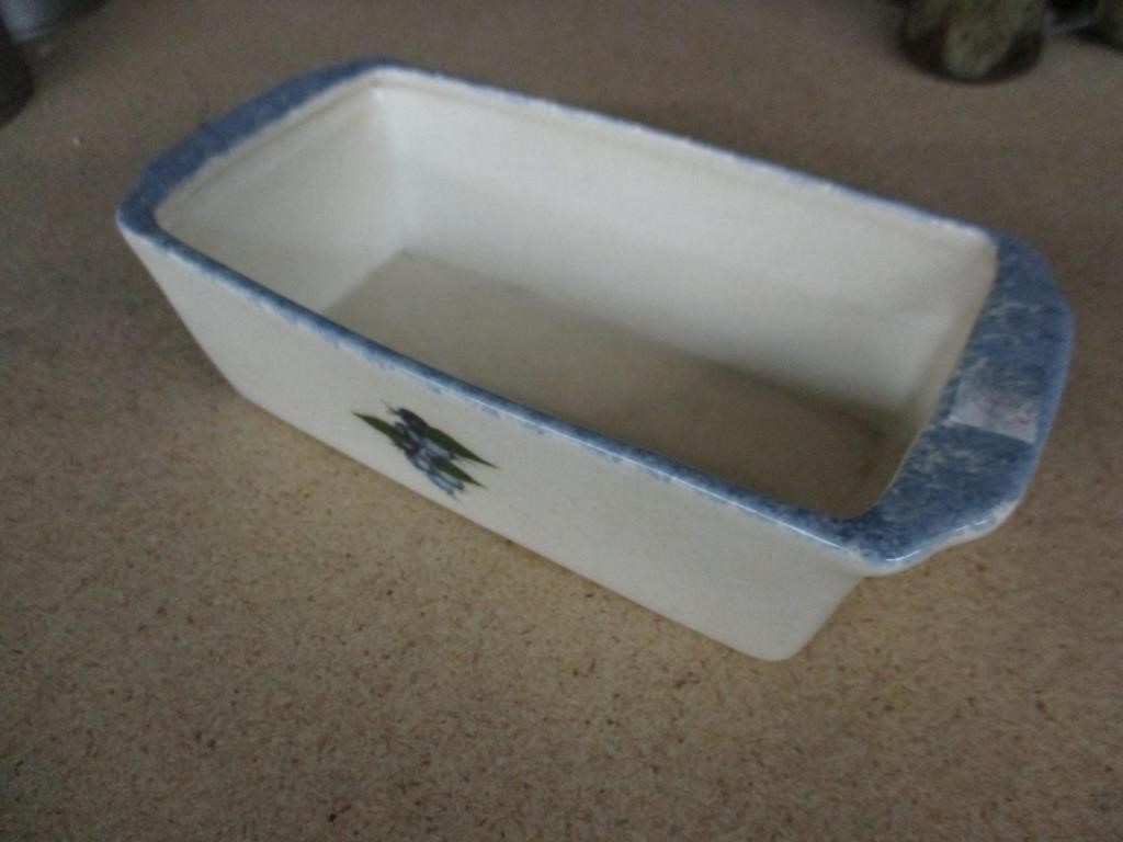 Vintage Ceramic Loaf Pan