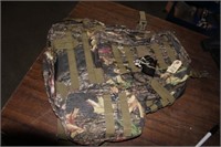 Large Camo Backpack, new