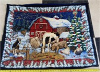 Christmas quilted picture