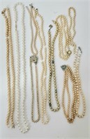 Lot of Pearl Necklaces
