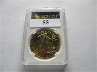 COPY of 2023 gold American eagle $50 gold coin