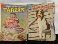 Dell Comics: Tarzan 1954 - Lassie 1958