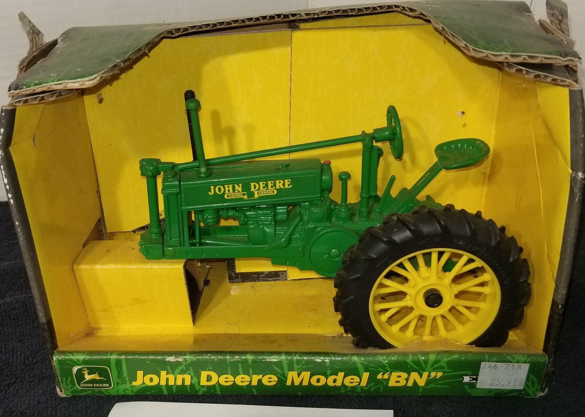 John Deere 1”16 scale Model BN Die Cast Tractor