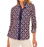 Gretchen Scott Cotton Boyfriend Shirt Lucy In The