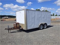 2014 Lark 16' T/A Enclosed Trailer