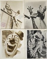 LOU JACOBS CLOWN PHOTOGRAPHS