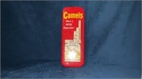 Metal Camel Sign and Thermometer