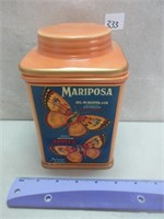 PRETTY MARIPOSA CANNISTER