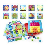 Kids Picture & Colour Puzzle Game Set
