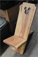 Mickey Mouse Wood Seat