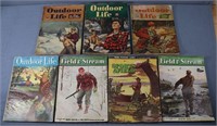 (7) 1940's Outdoorsman Magazines