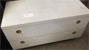 Two drawers, 48“ x 24“ x 26“ tall storage cabinet