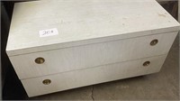 Two drawers, 48“ x 24“ x 26“ tall storage