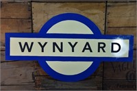 Wynyard Hand Painted Tin Sign - REPRO